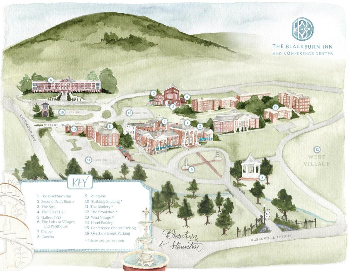 The Blackburn Inn And Conference Center Staunton Exterior foto